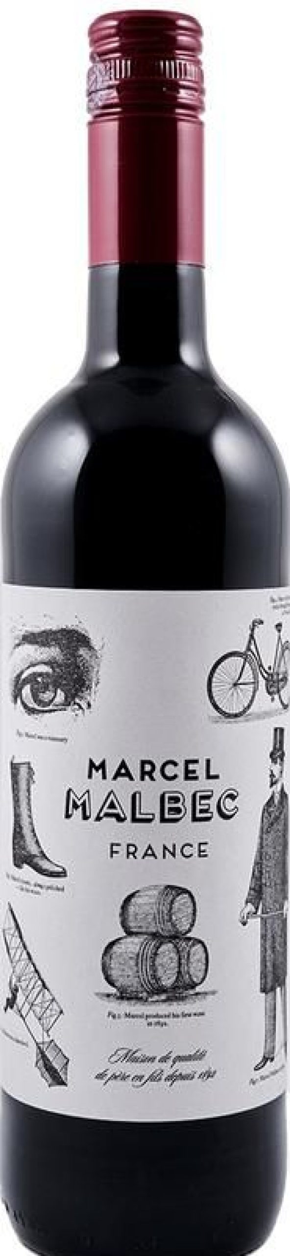 Rotwein Château du Cèdre | Chateau Du Cedre Marcel Malbec 2020