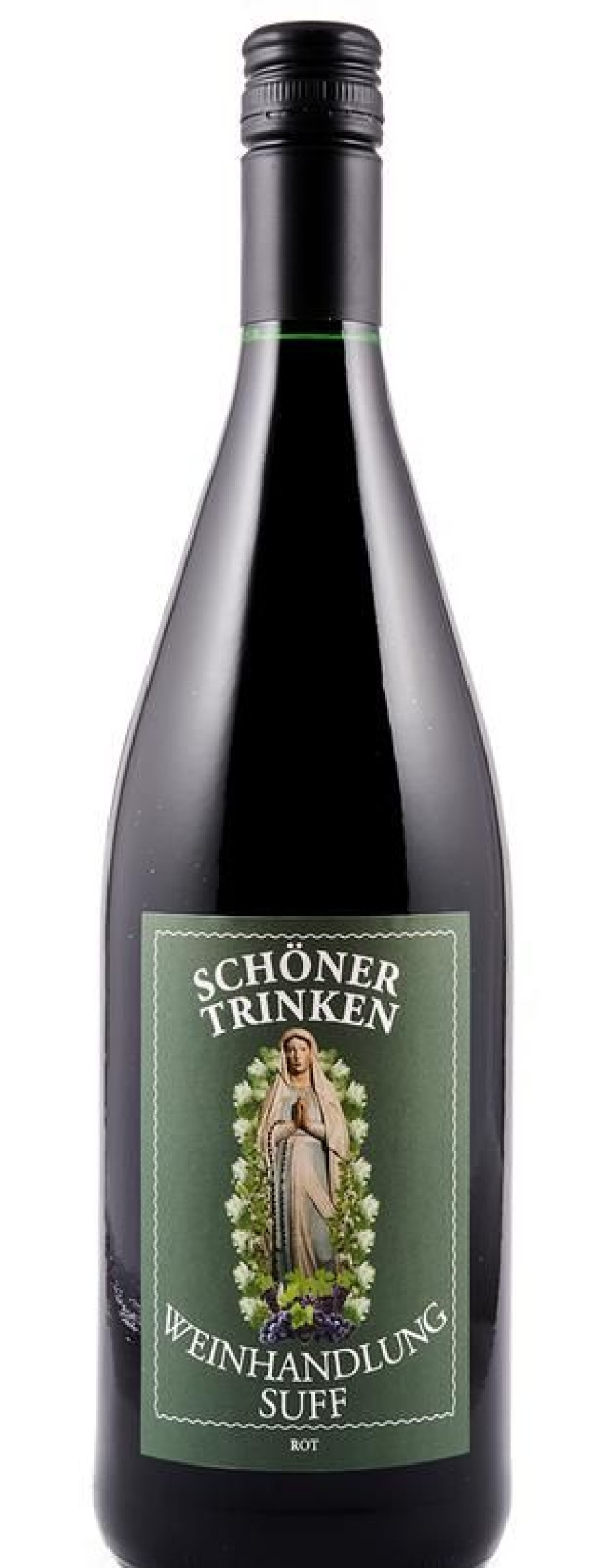 Themen Weingut Pflüger Schoner Trinken Hausweine | Schoner Trinken Suff Hauswein Rot 1 Liter