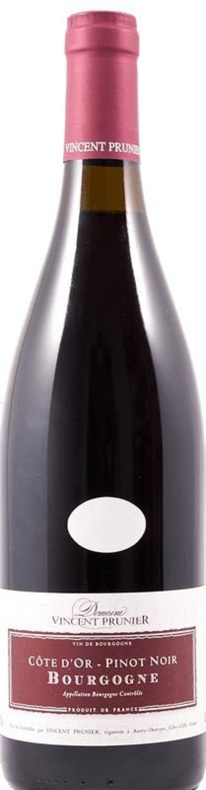 Rotwein Domaine Vincent Prunier | Domaine Vincent Prunier Cote D´Or Bourgogne Rouge 2020